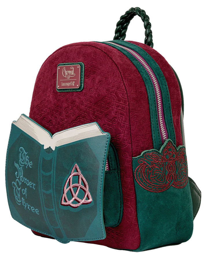 Loungefly Book of Shadows Charmed Light Up Mini Backpack