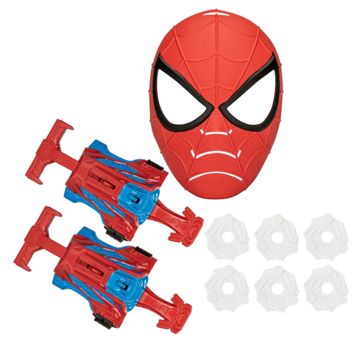 Marvel Spider-Man Web Slinging Armour Set with Mask and Blasters