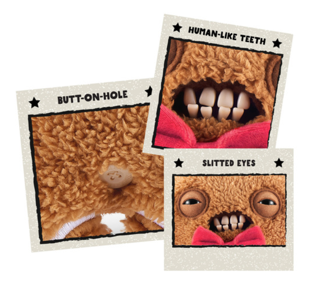 Fuggler Festive Fuggs Gingerbread Man 9" Plush