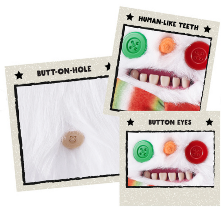 Fuggler Festive Fuggs Snowman Man 9" Plush