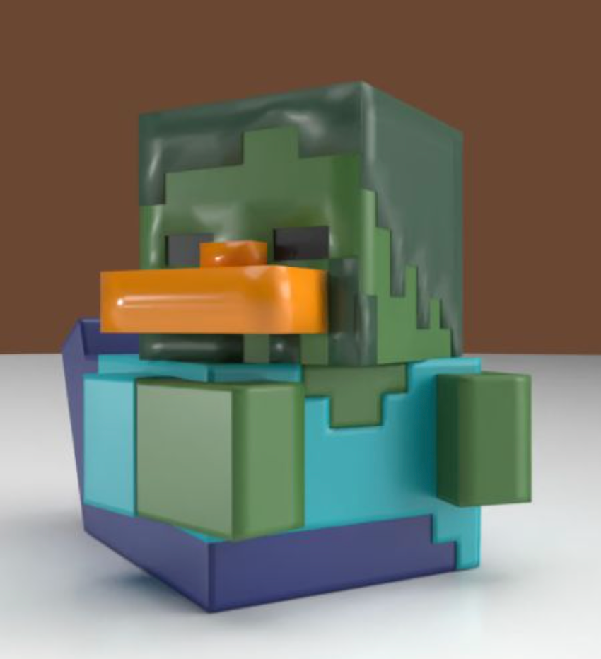 Minecraft Zombie Boxed Tubbz