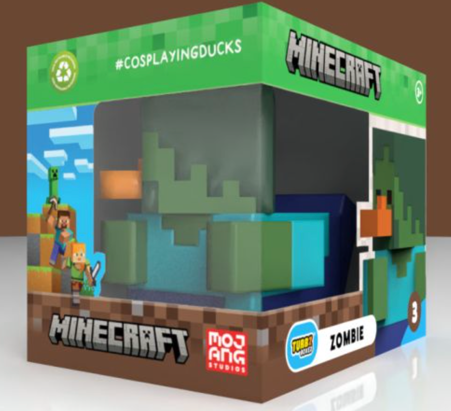 Minecraft Zombie Boxed Tubbz