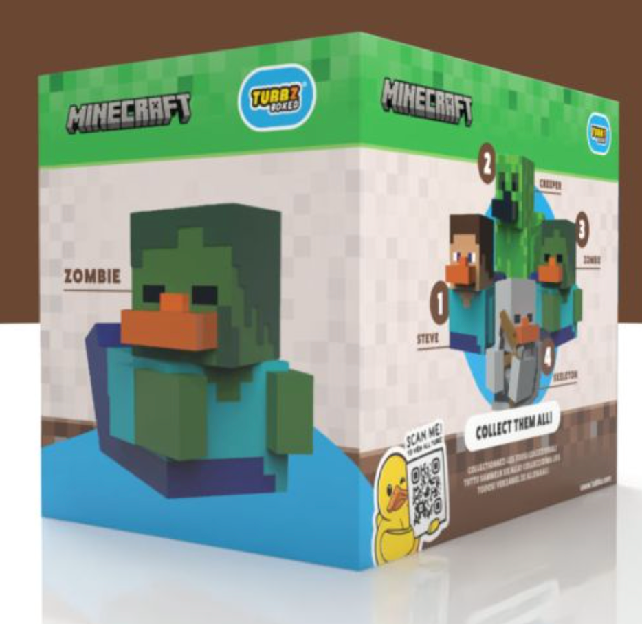 Minecraft Zombie Boxed Tubbz
