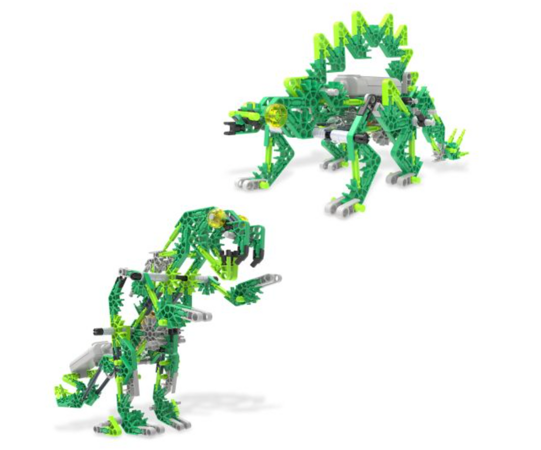 K'nex Dynamic Dino 225 Piece 6 Model Motor