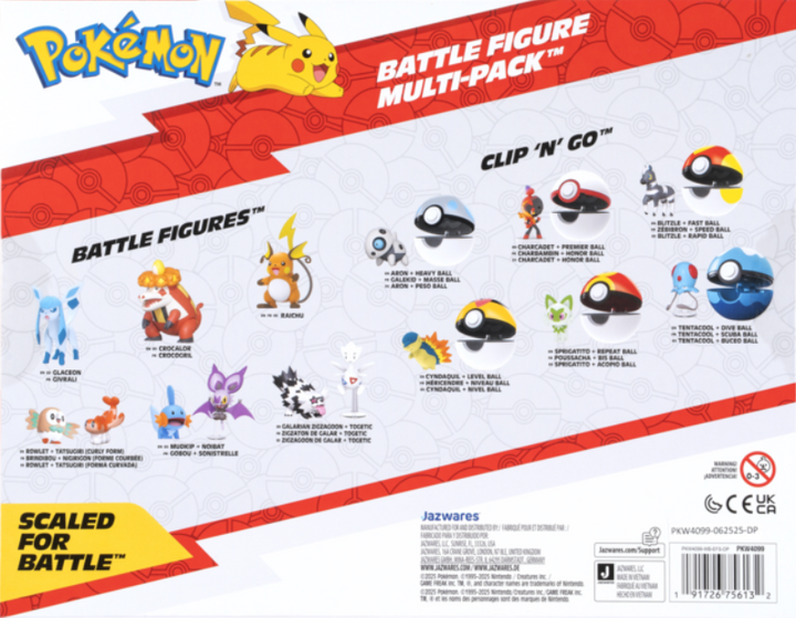 Pokemon Battle Figure Multipack W10