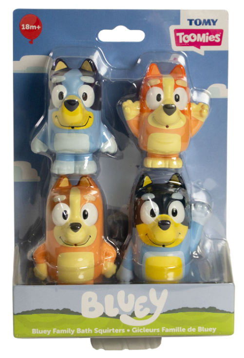 Toomies Bluey Squirter 4 Pack