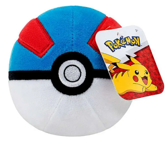 Pokemon 5" Great Ball Plush