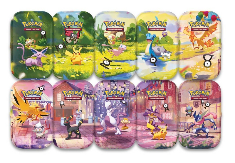 Pokémon TCG 30th Celebration Mini Tin (Assorted, 1 Supplied at Random)
