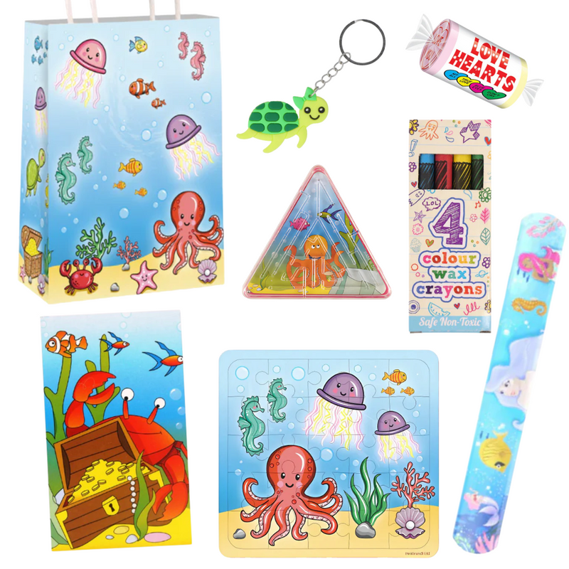 Sealife Theme Pre-Filled Party Bags collectible from PoundFun
