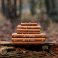Light Oak Journals, rear view
