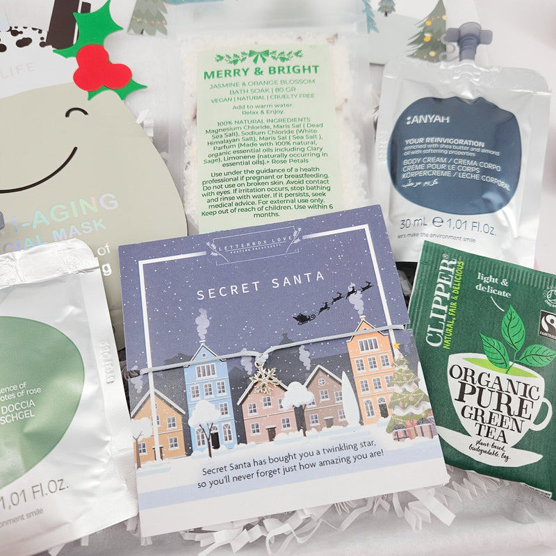 SECRET SANTA SURPRISE | FESTIVE MINI LETTERBOX GIFT, alternate view
