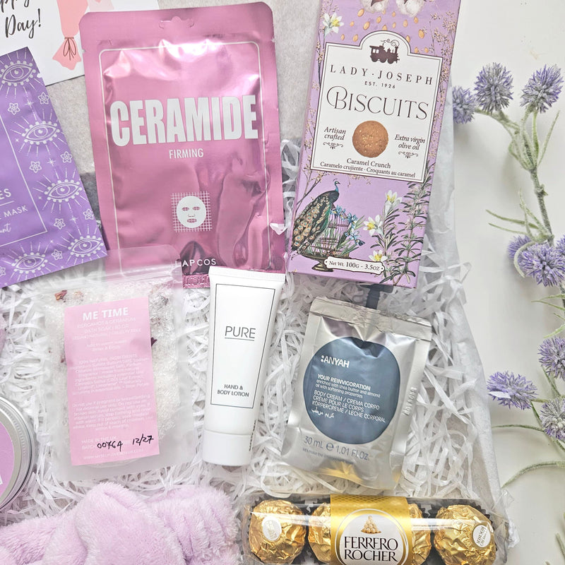 SELF LOVE TREATS | LUXURY PAMPER GIFT SETS, side angle