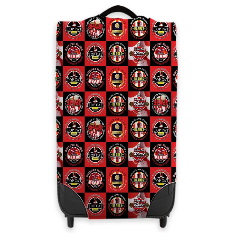 Sheffield - Football Legends - Luggage Cover - 3 Sizes collectible from https://britishmade.gifts/