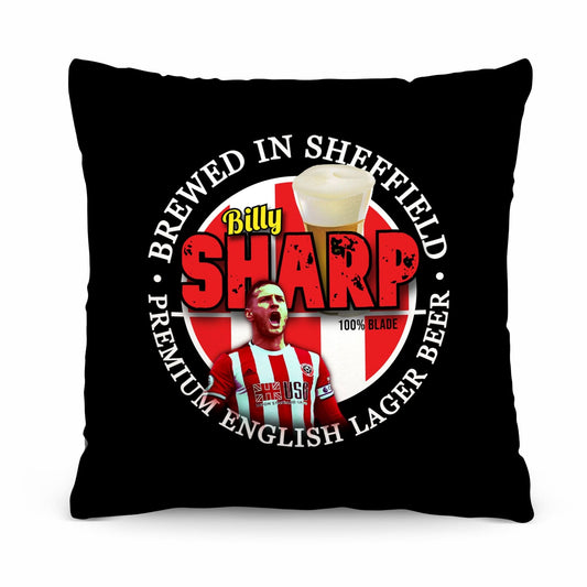 Sheffield Billy Sharp - Football Legends - Cushion 10 collectible from https://britishmade.gifts/