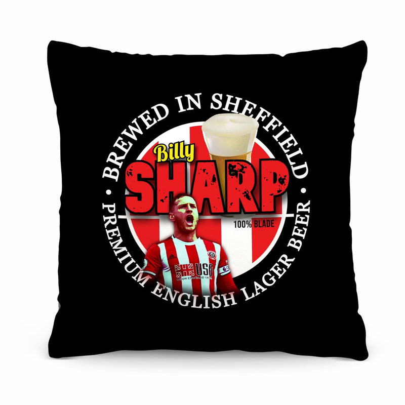 Sheffield Billy Sharp - Football Legends - Cushion 10 collectible from https://britishmade.gifts/