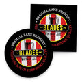 Sheffield Blades - Football Coaster - Square Or Circle collectible from https://britishmade.gifts/