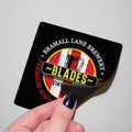 Sheffield Blades - Football Coaster - Square Or Circle, alternate view