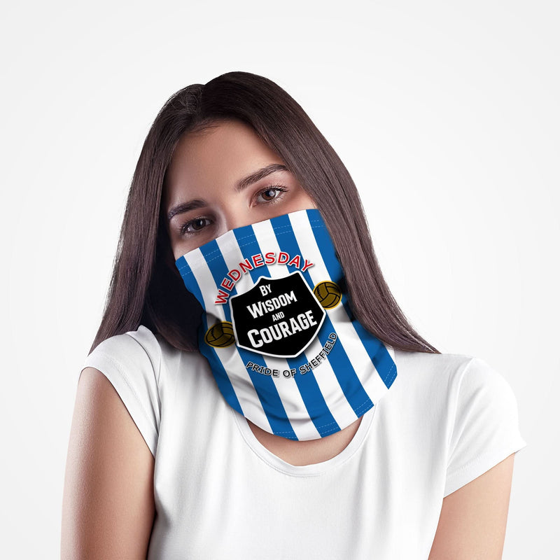 Wednesday Courage - Football Legends - Snood collectible from https://britishmade.gifts/