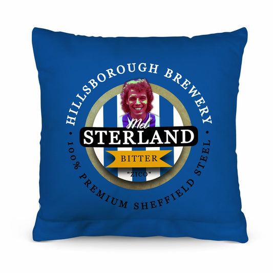 Wednesday Sterland - Football Legends - Cushion 10 collectible from https://britishmade.gifts/