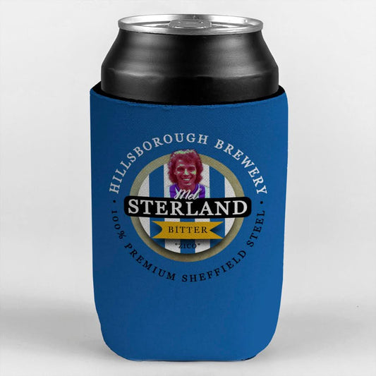 Wednesday Sterland - Football Legends - Can Cooler collectible from https://britishmade.gifts/