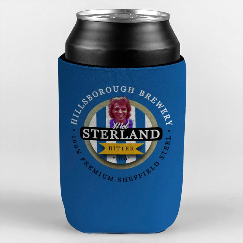 Wednesday Sterland - Football Legends - Can Cooler collectible from https://britishmade.gifts/