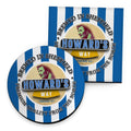 Wednesday Wilkinson - Football Coaster - Square Or Circle collectible from https://britishmade.gifts/