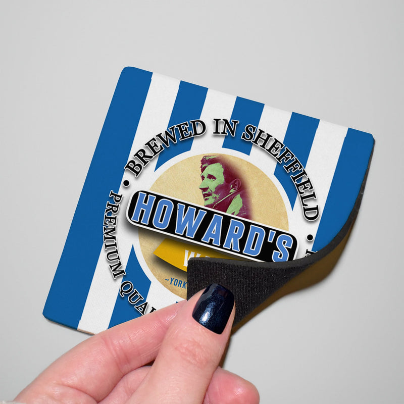 Wednesday Wilkinson - Football Coaster - Square Or Circle, alternate view