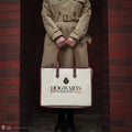 Harry Potter Hogwarts Cream Canvas Shopping Bag, alternate view
