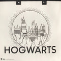 Harry Potter Hogwarts Castle PU Leather Shopping Bag, close-up detail