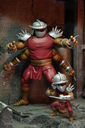 TMNT Mirage Comics Shredder Clone and Mini Shredder Deluxe 7" Scale Figure Set close up detail