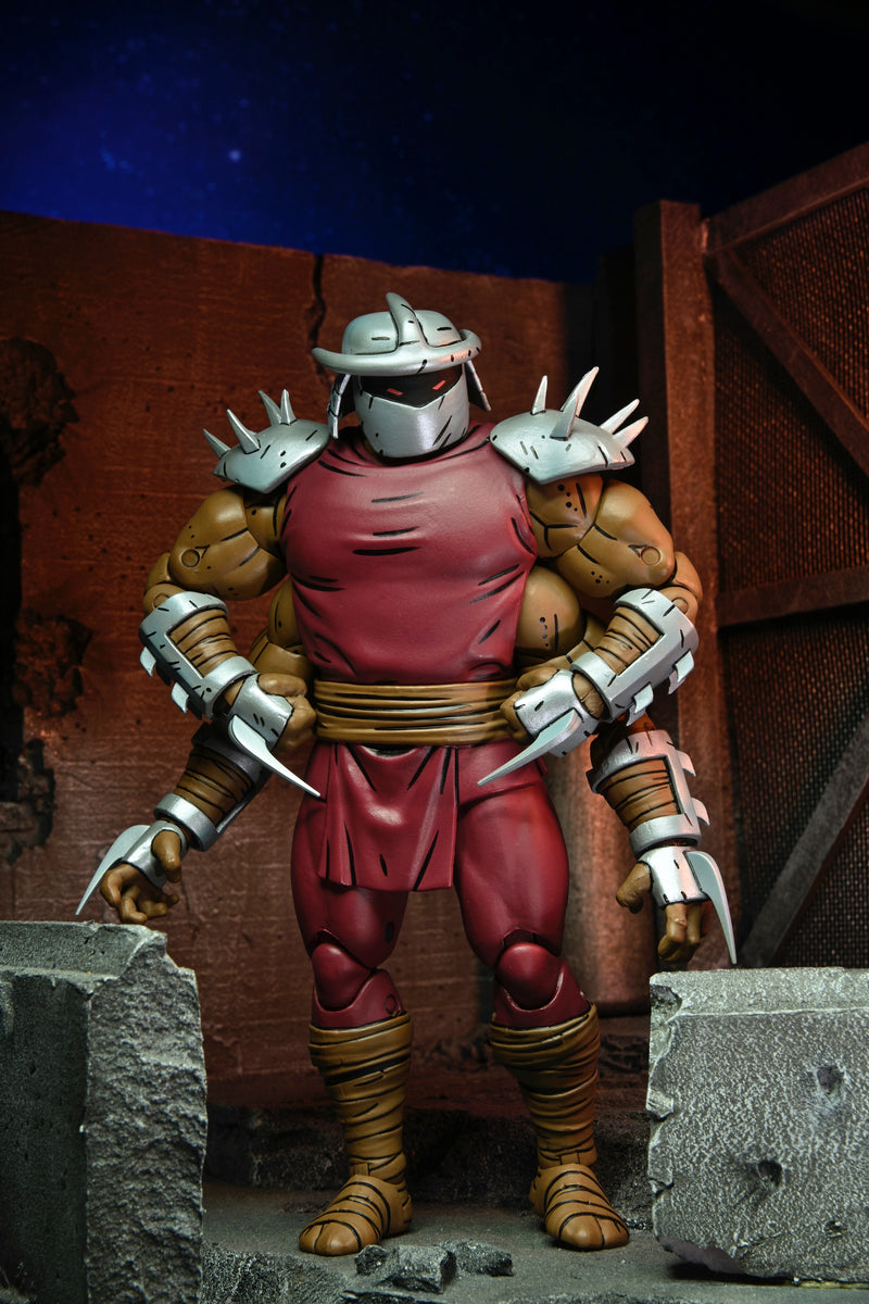 TMNT Mirage Comics Shredder Clone and Mini Shredder Deluxe 7" Scale Figure Set packaging view