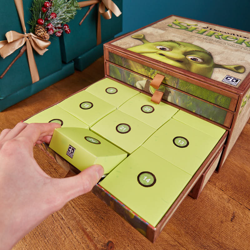 Official Shrek & Donkey Countdown Character Advent Calendar Infinity