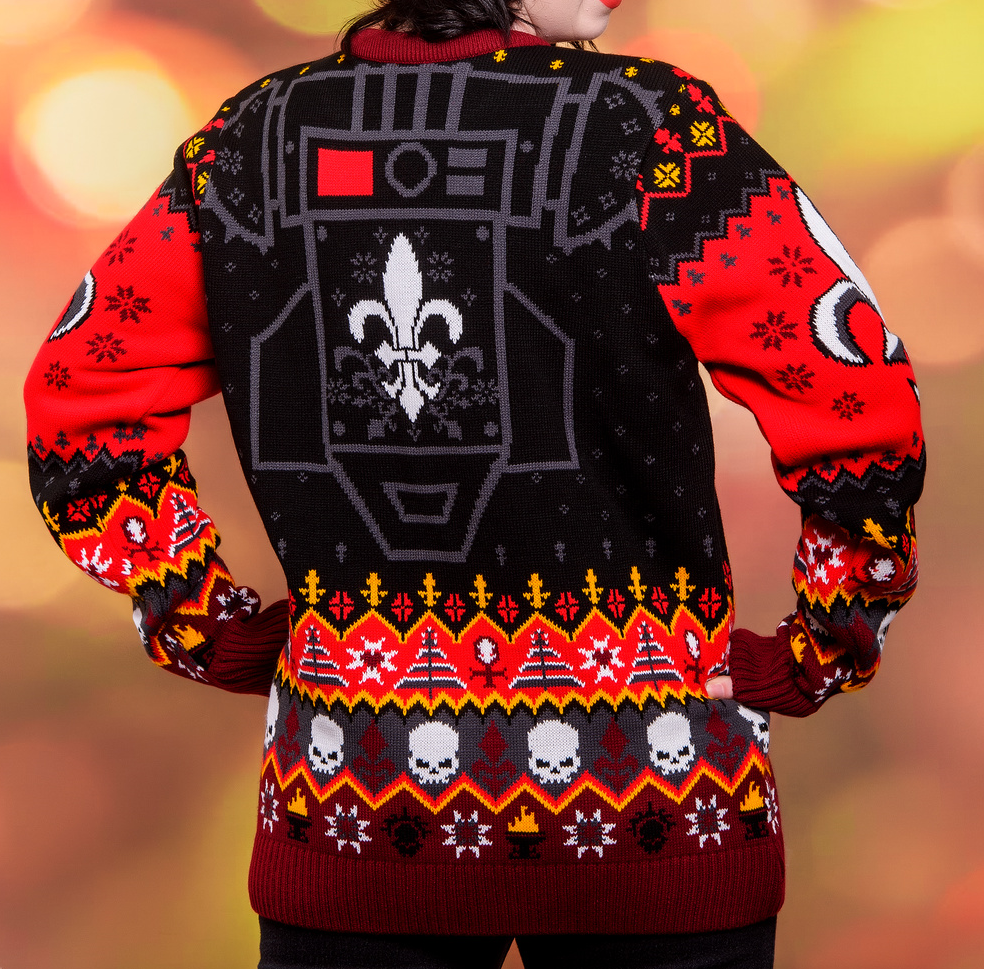 Official Warhammer 40,000 Sisters Of Battle Christmas Jumper