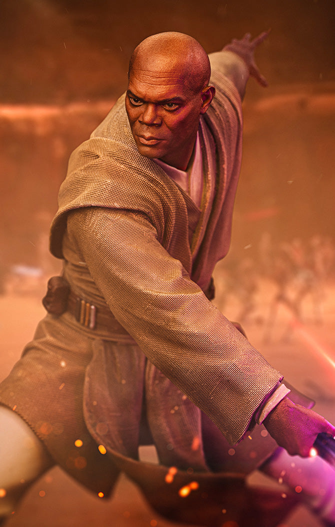 Iron Studios Star Wars Mace Windu 1/10 Scale Limited Edition Statue