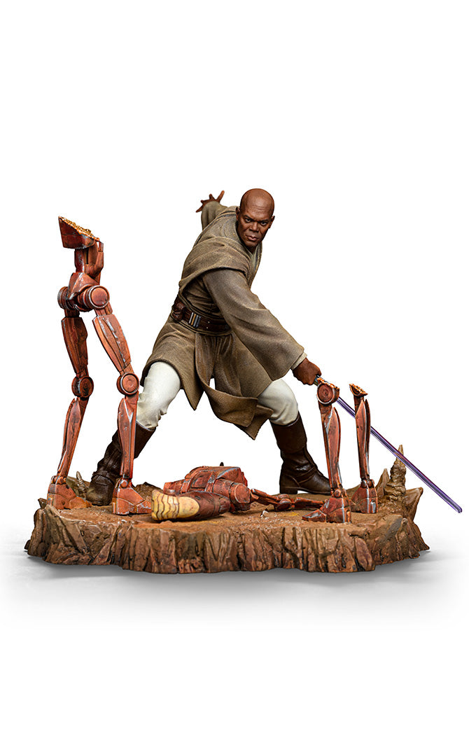 Iron Studios Star Wars Mace Windu 1/10 Scale Limited Edition Statue