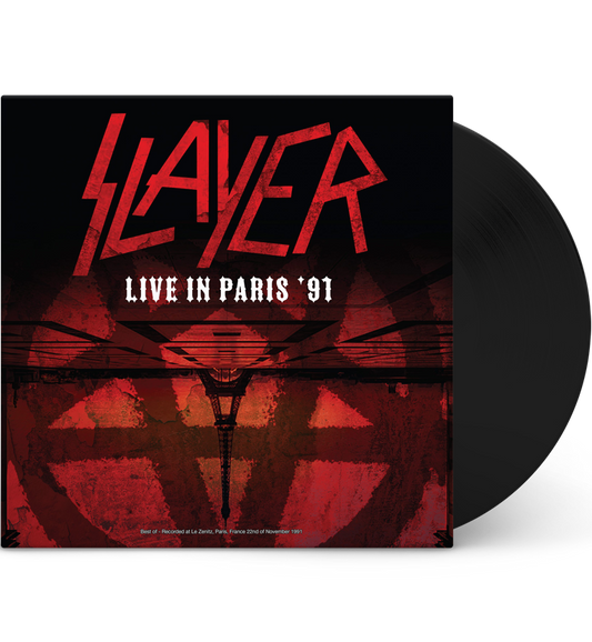Slayer – Live in Paris ’91 (12-Inch Album on 180g Vinyl) collectible from Coda Records
