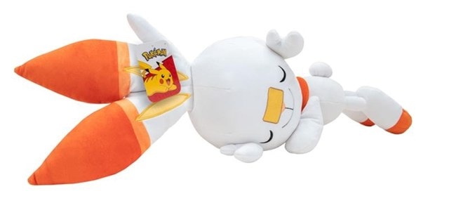 Jazwares Scorbunny (Sleeping Pose) Pokémon 18" Plush Figure