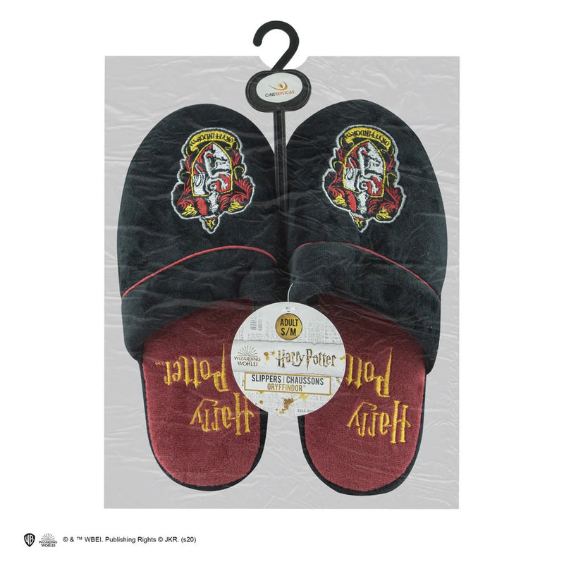 Harry Potter Gryffindor Plush Slippers