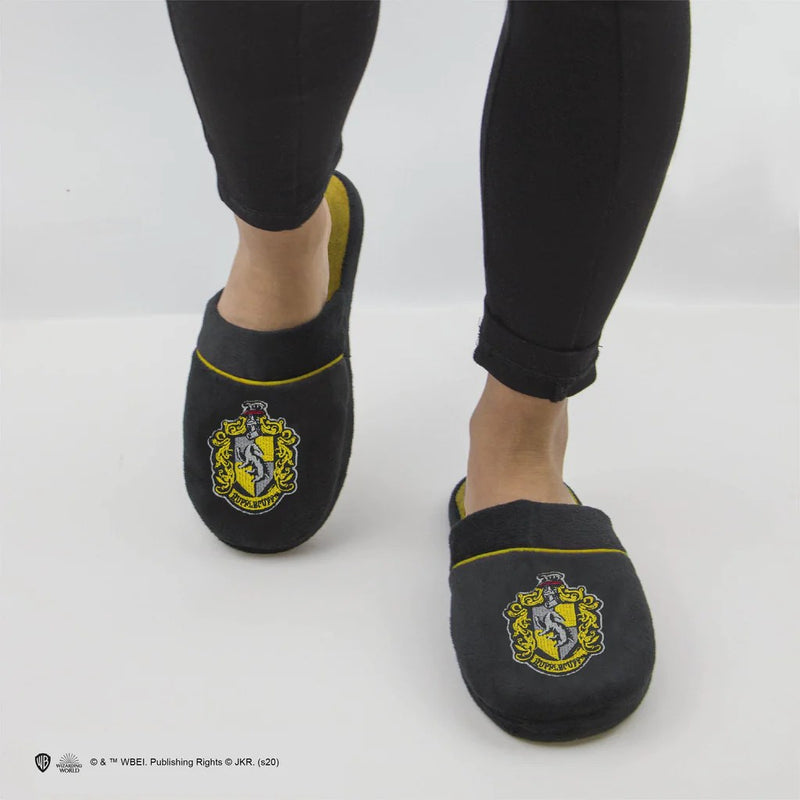 Hufflepuff Slippers, in display