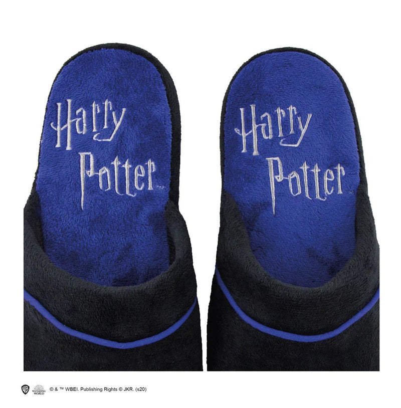 Harry Potter Ravenclaw Slippers, close-up detail
