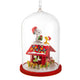 PEANUTS SNOOPY, Gift Box & Dome Glass Ornament