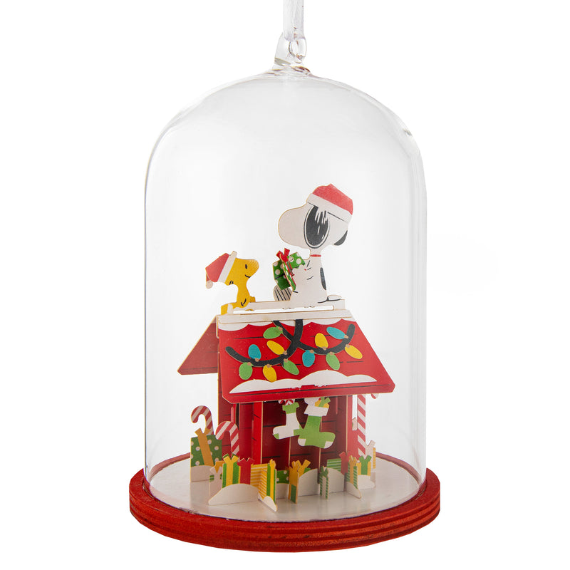 Collectable Signature Ornament - PEANUTS™ SNOOPY, Gift Box & Glass Dome