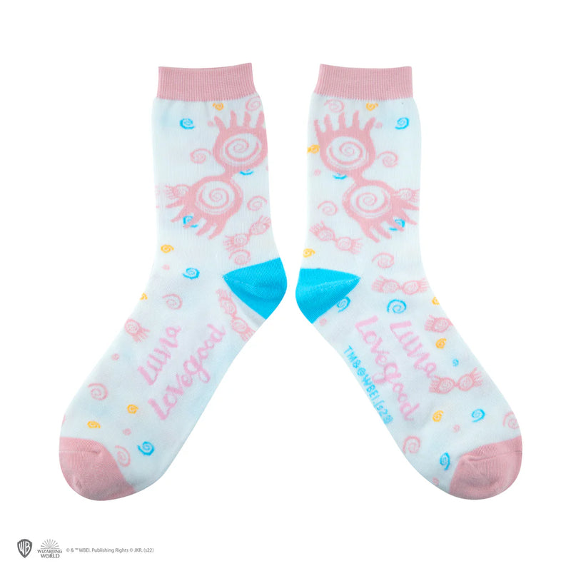 Harry Potter Luna Lovegood Socks 3-Pack, rear view