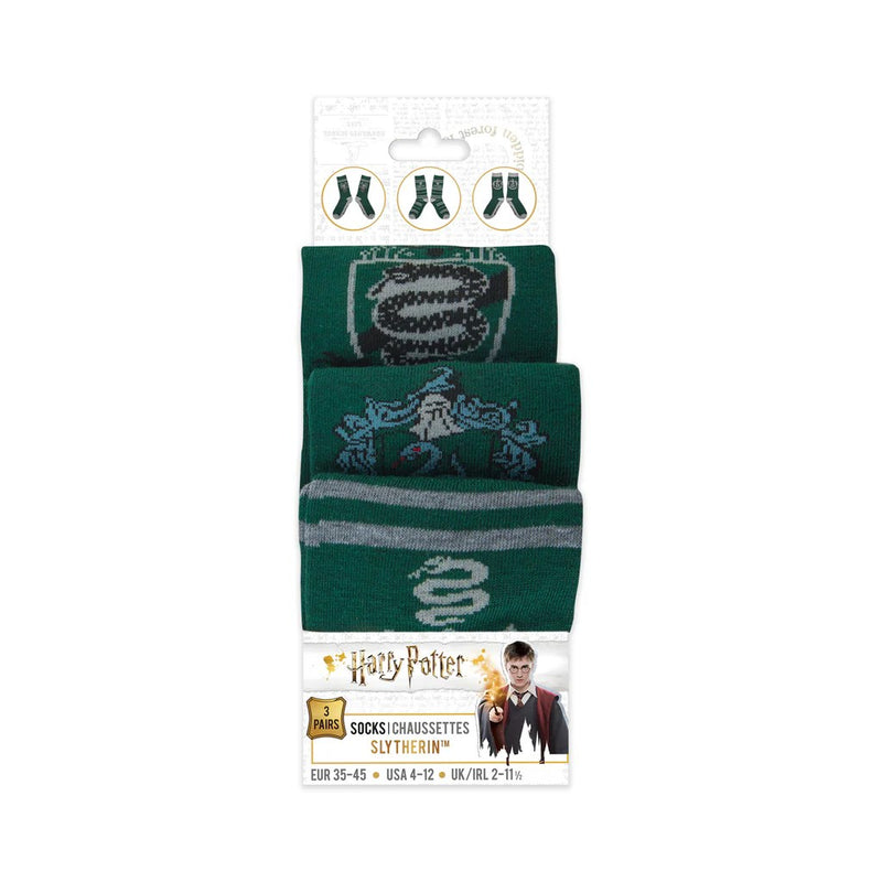 Harry Potter Slytherin Socks 3-Pack (image 17 of 17)