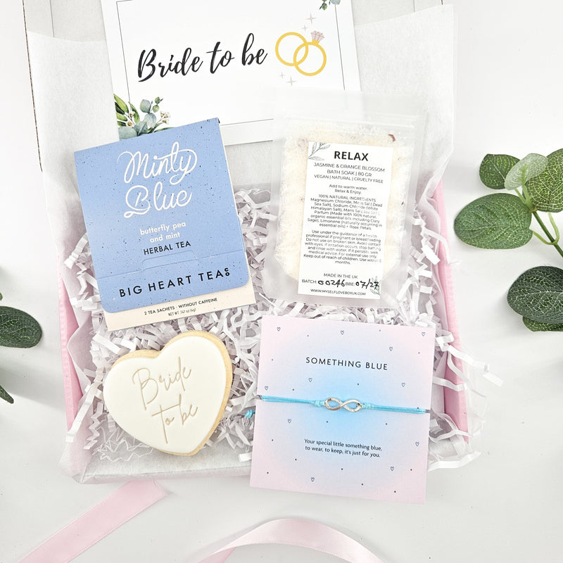 SOMETHING BLUE | BRIDE TO BE MINI LETTERBOX GIFT collectible from MySelfLoveBox