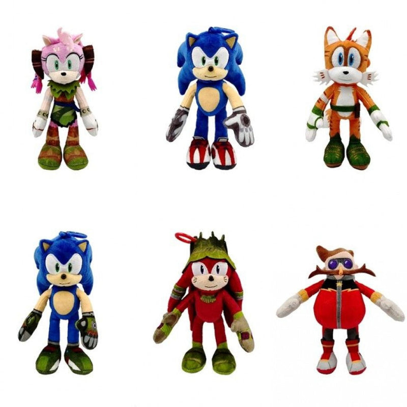Sonic Prime Clip On Plush Keyring, alternate view