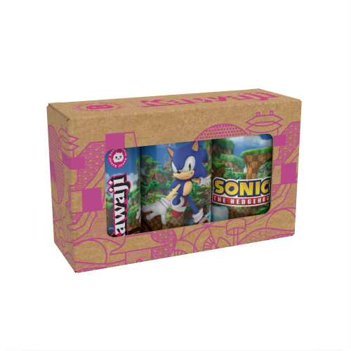Sonic the Hedgehog Spinberry - Blueberry Flavour Soda featuring Sonic