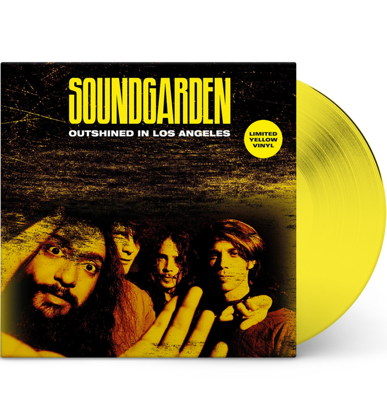 Soundgarden – Outshined in Los Angeles (Limited Edition 12-Inch Album on Yellow Vinyl) collectible from Coda Records