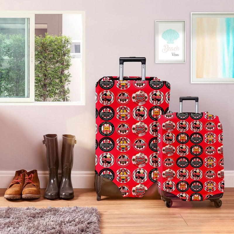 Soton - Football Legends - Luggage Cover - 3 Sizes, side angle