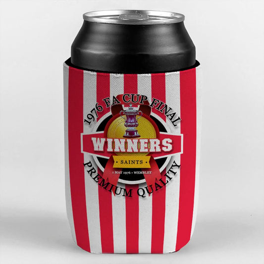 Soton FA Cup - Football Legends - Can Cooler collectible from https://britishmade.gifts/